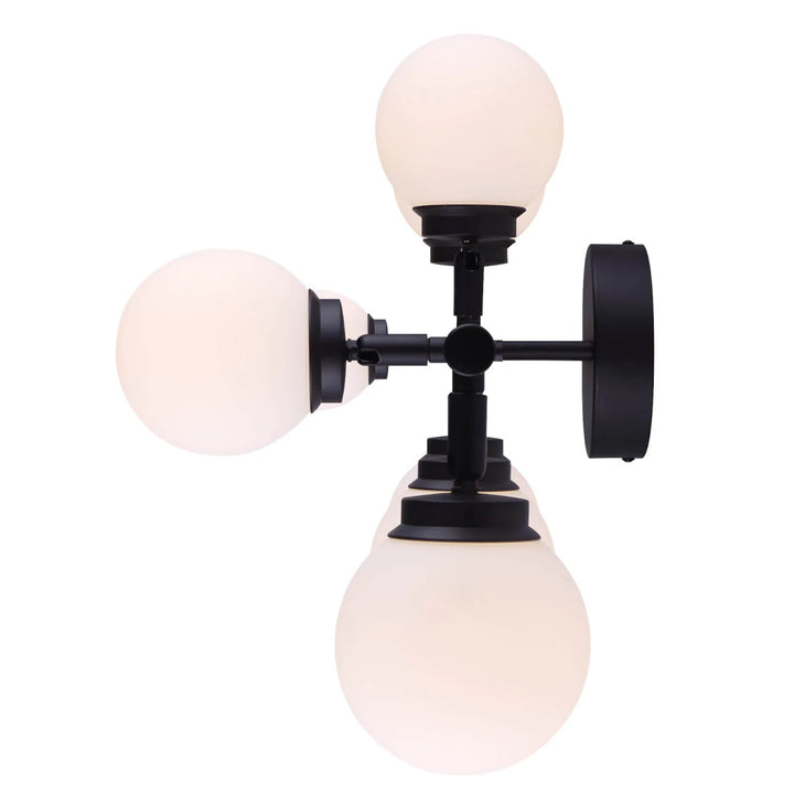 Plafonnier Poppy Noir Mat