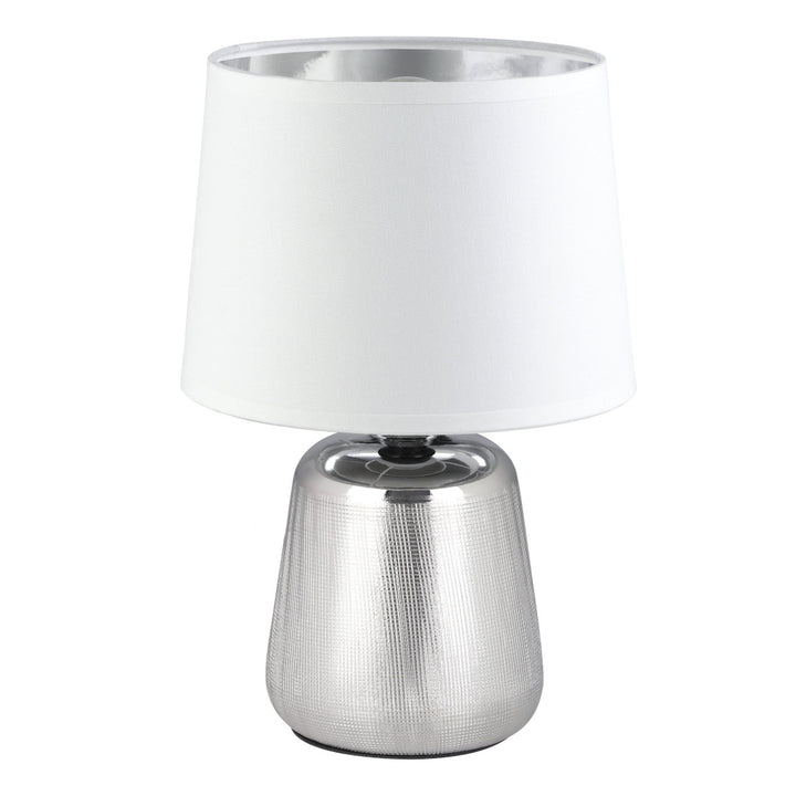 Lampe de table Manalba Argent brossé