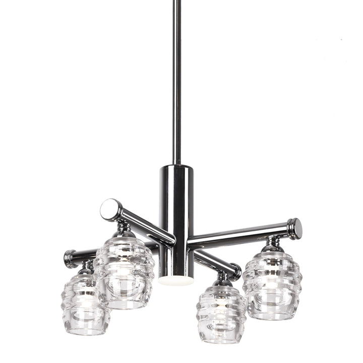 Suspendu Honeycomb Chrome