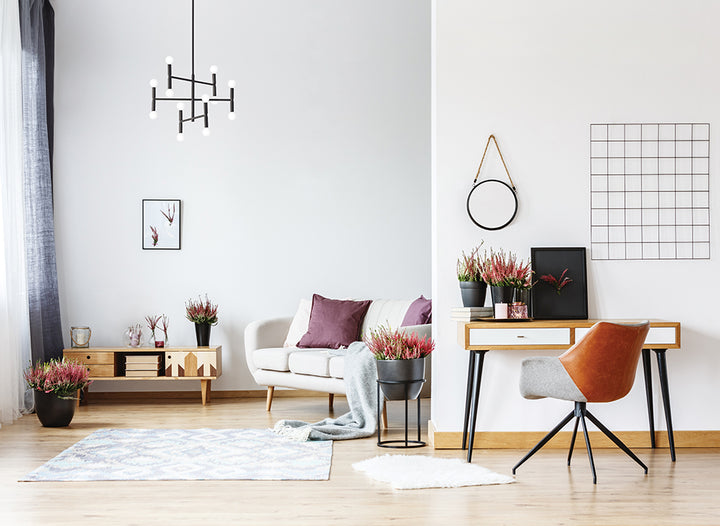 Suspendu Ava Noir Mat