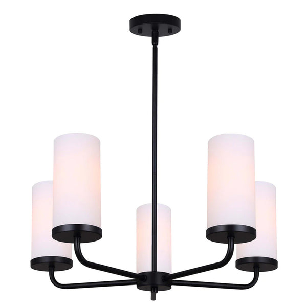 Suspendu Malloy Noir Mat