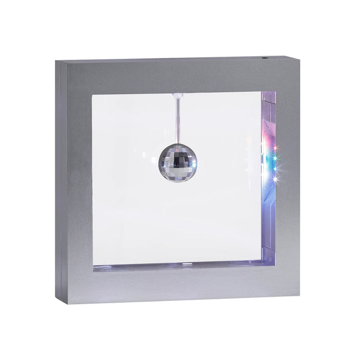 Lampe de table Disco Argent brossé
