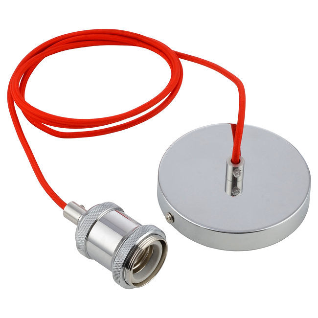 Suspendu Simple Sokkel Chrome