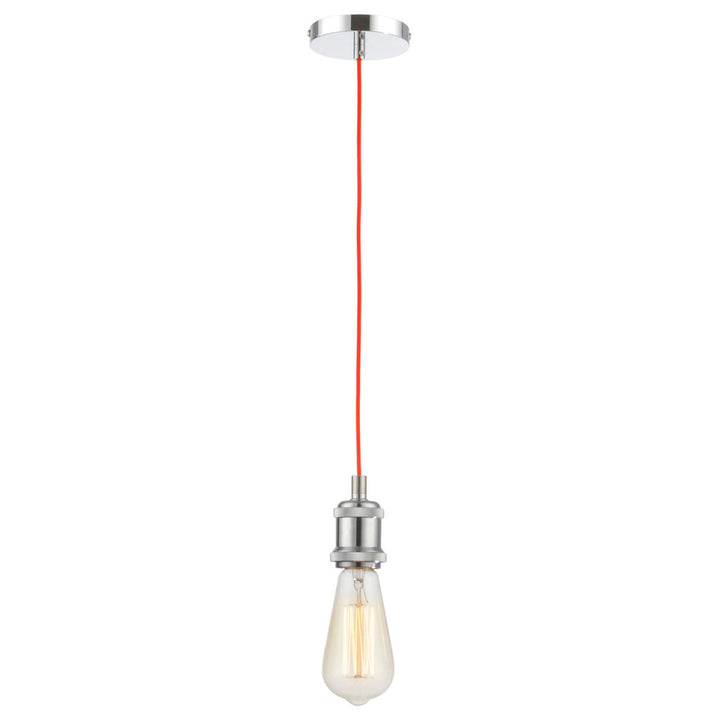 Suspendu Simple Sokkel Chrome