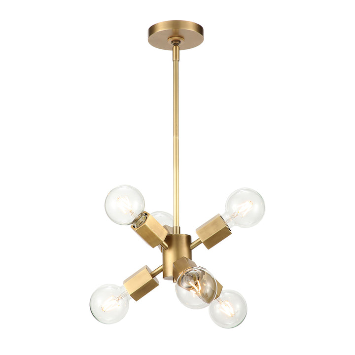 Suspendu Hexa Laiton antique