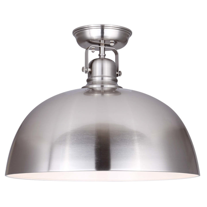 Plafonnier Polo Argent brossé