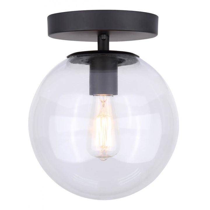 Plafonnier Camilo Noir Mat