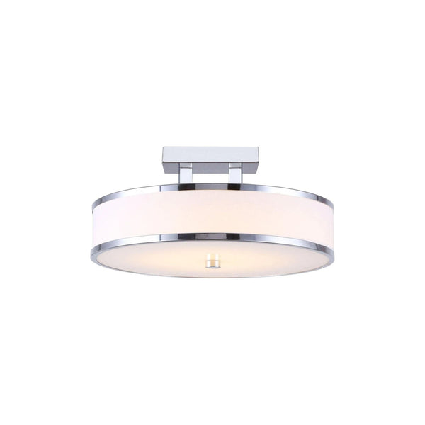 Plafonnier Foster Chrome