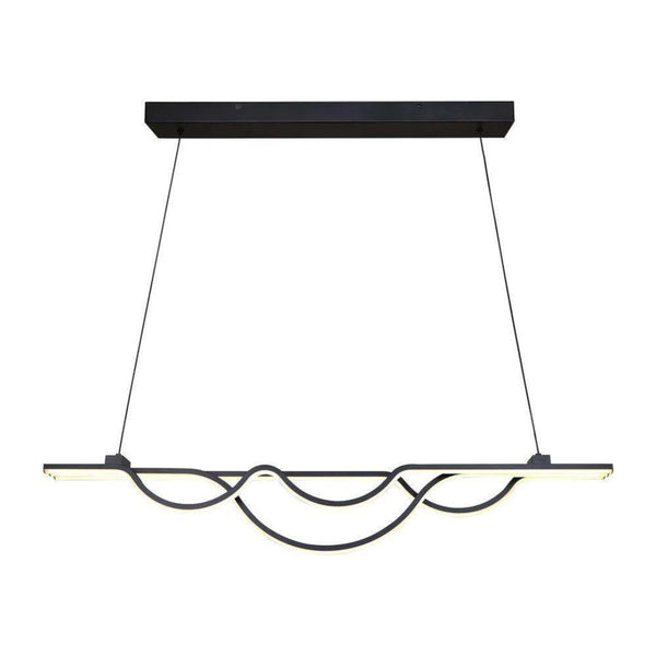 Suspendu Veira Noir Mat