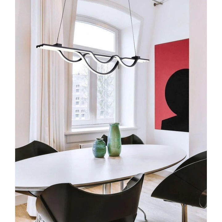 Suspendu Veira Noir Mat