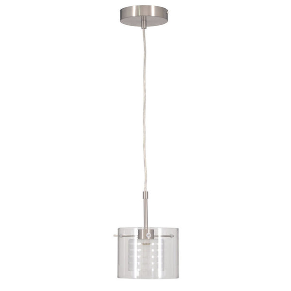 Suspendu Simple Raya Argent brossé