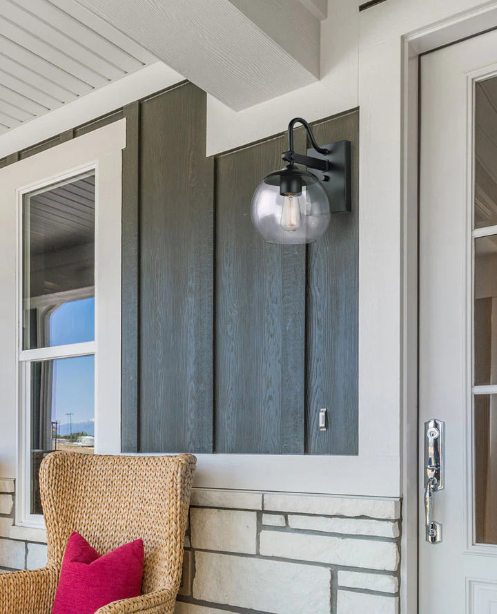 Murale extérieure Oli Noir Mat