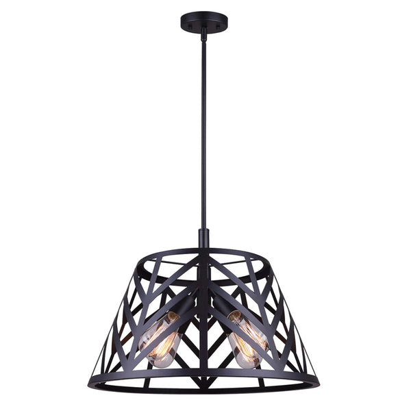 Suspendu Maud Noir Mat